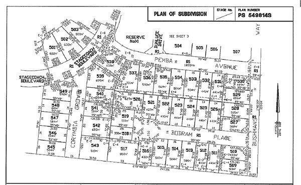 Plan Of Subdivision